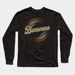 Baroness Circular Fade Long Sleeve T-Shirt